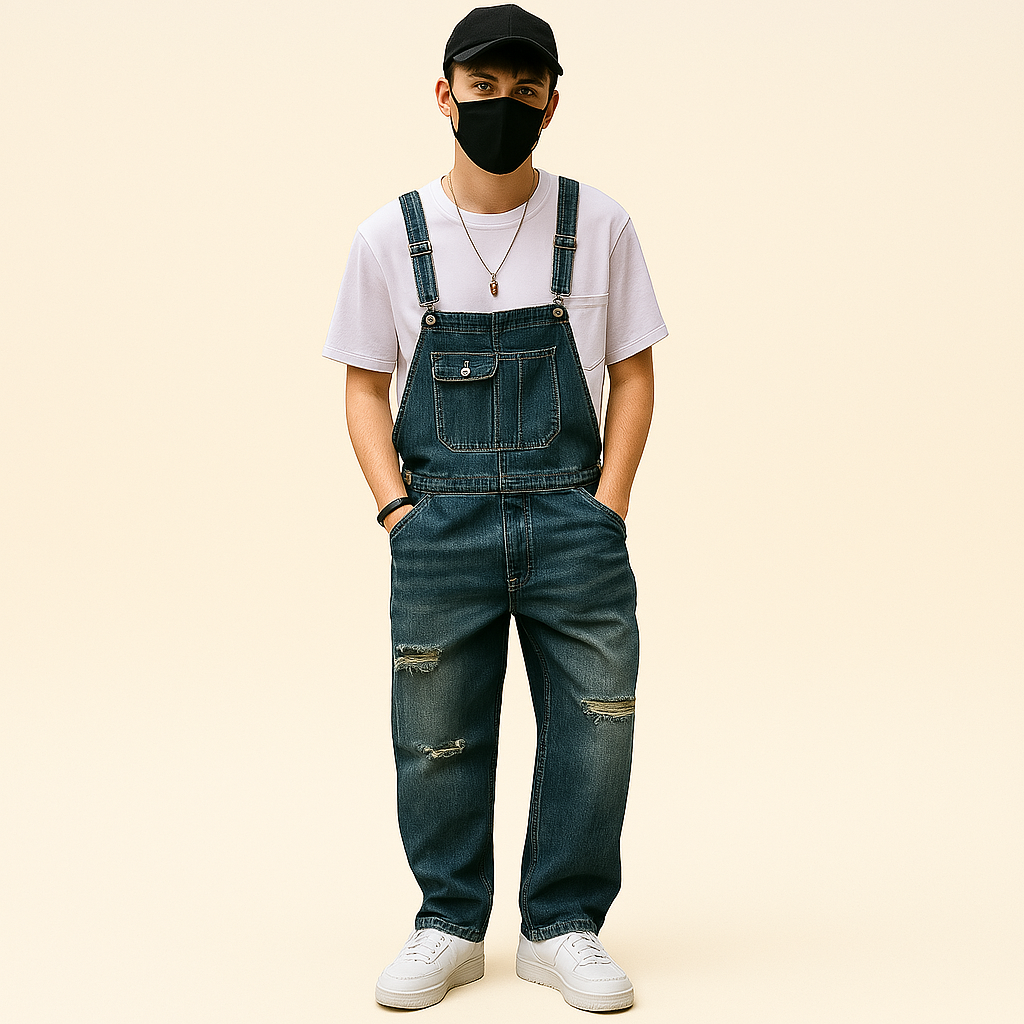 Salopette Déchirée