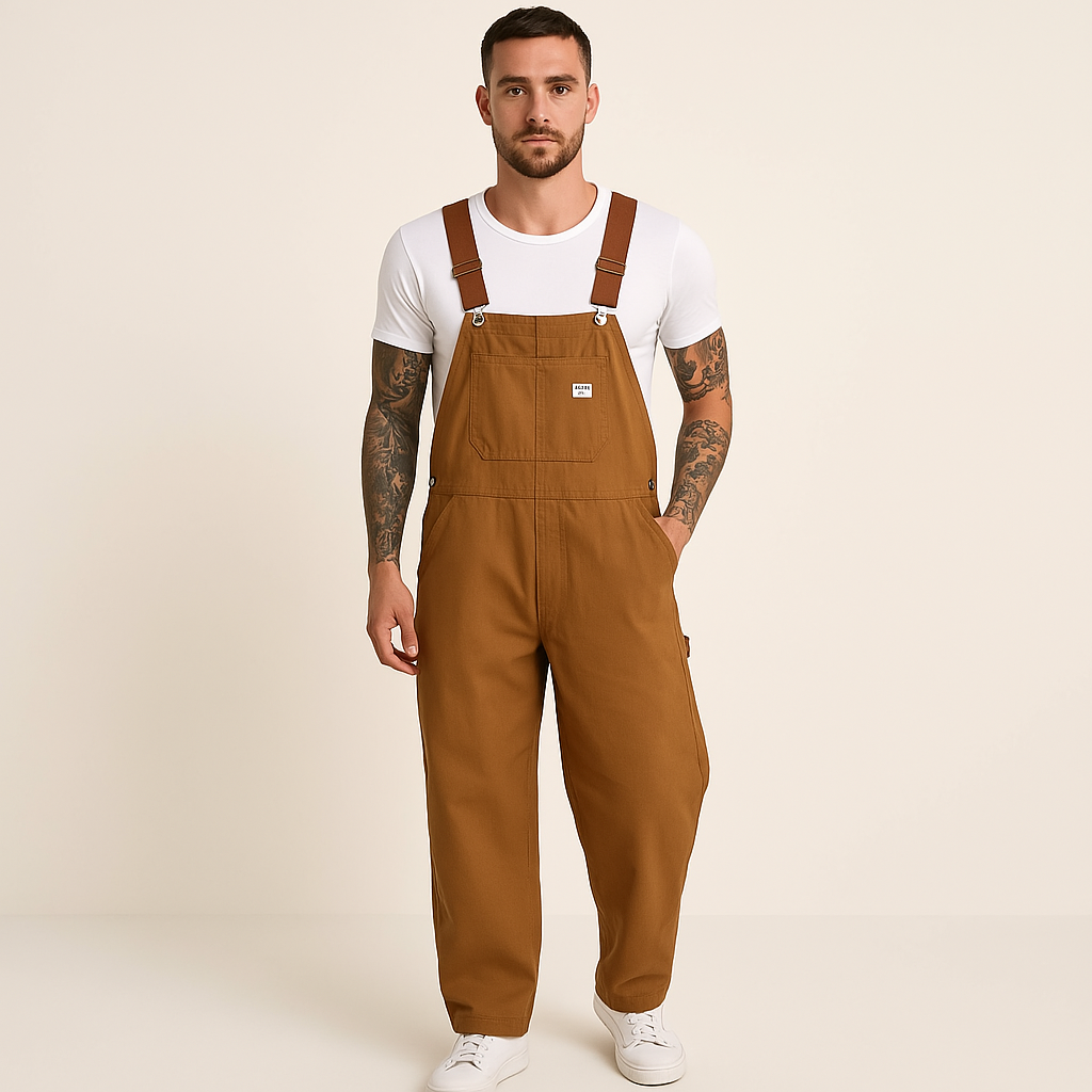 Salopette Orange de Travail