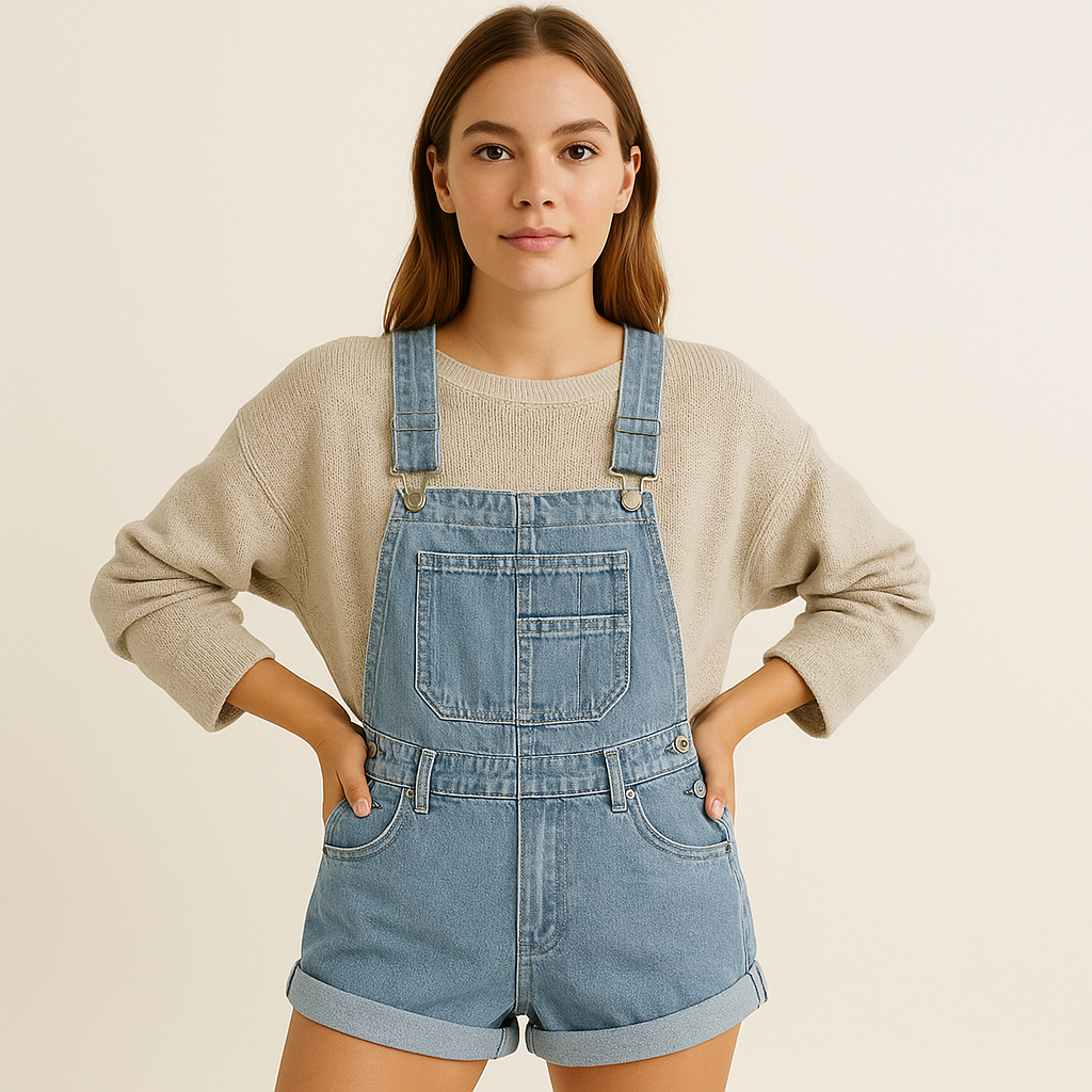 Salopette Short Jean Clair