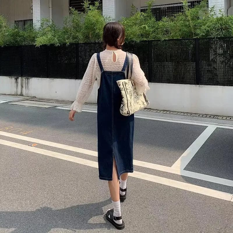 Robe Salopette en Jean