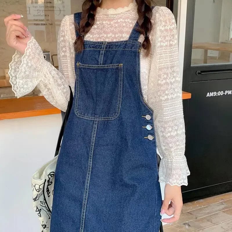 Robe Salopette en Jean