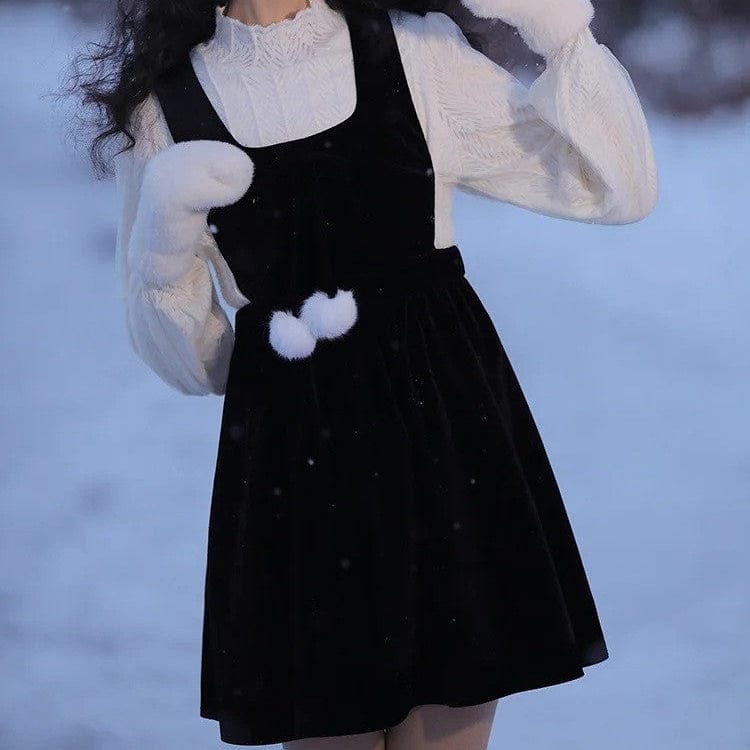 Robe Salopette en Velours