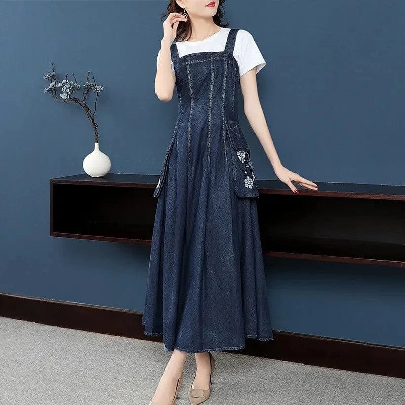 Robe Salopette Fluide