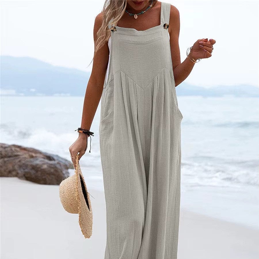 Robe Salopette Kaki Hiver