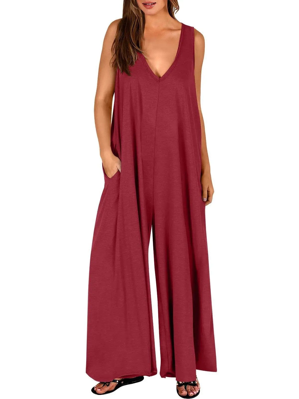 Robe Salopette Pantalon Large
