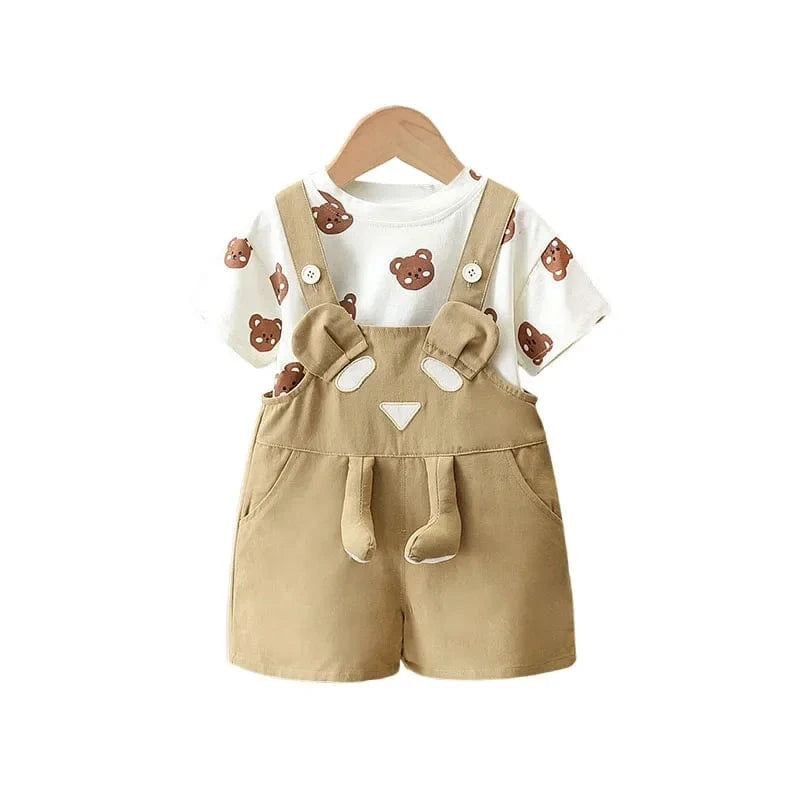 Salopette Beige Bébé