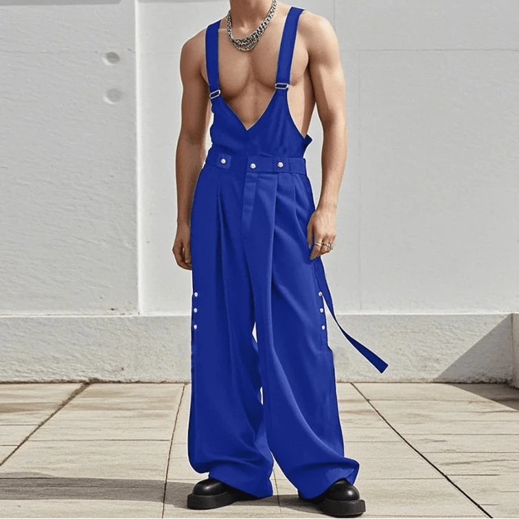 Salopette Bleu Cobalt Oversize