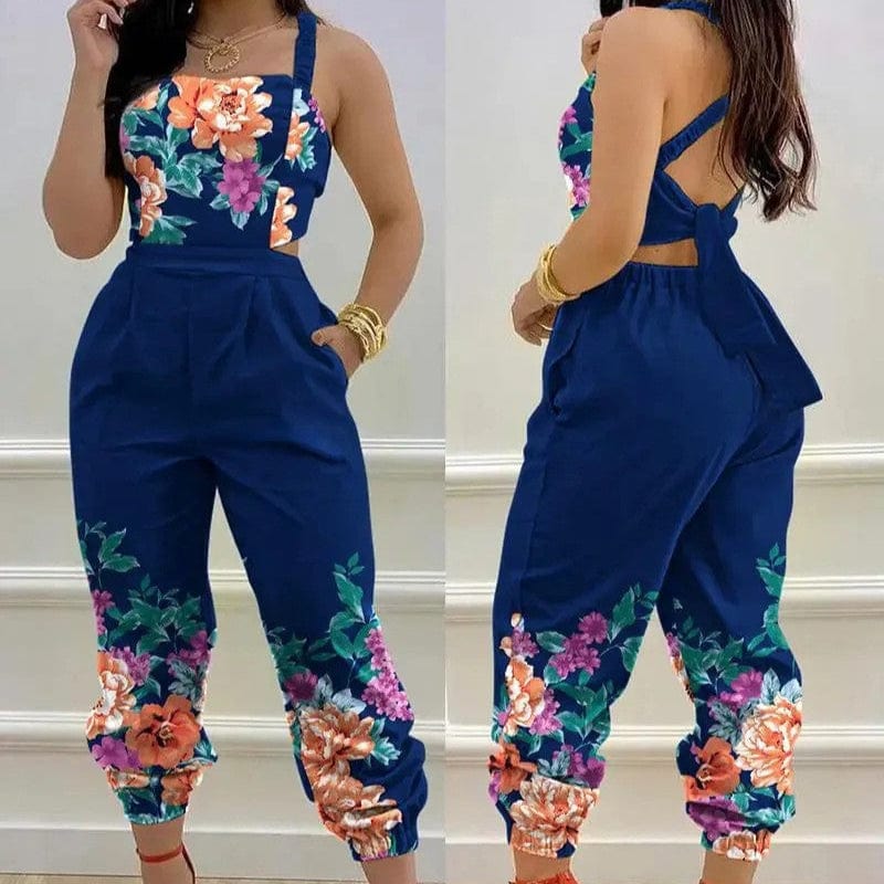 Salopette Boho Fleurs