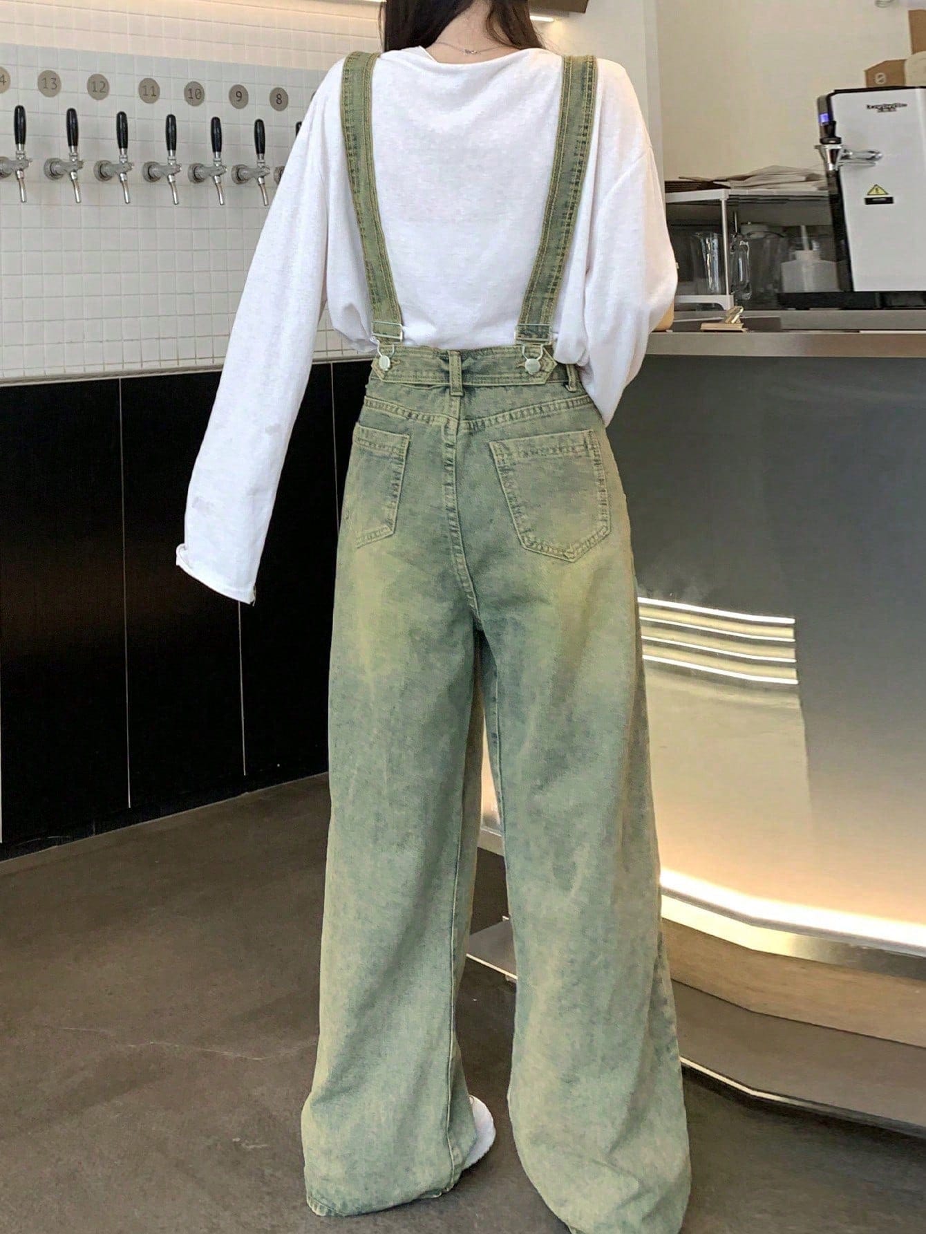 Salopette en Jean Style