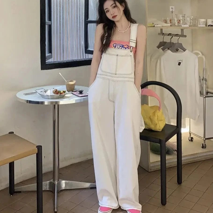 Salopette Femme Blanche