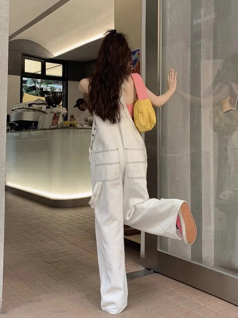 Salopette Femme Blanche