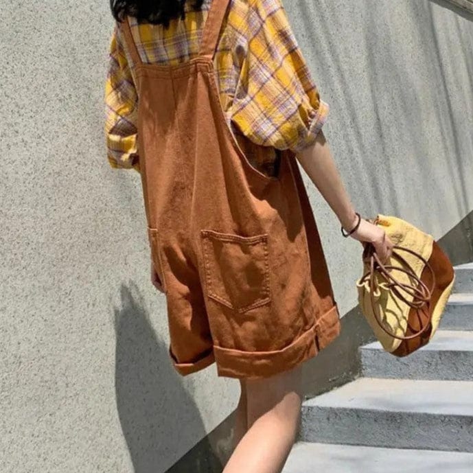 Salopette Femme Camel