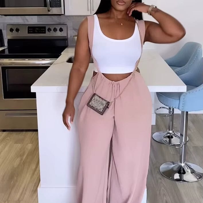 Salopette Femme Rose