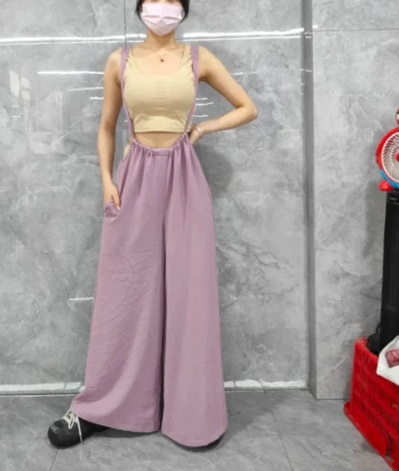 Salopette Femme Rose