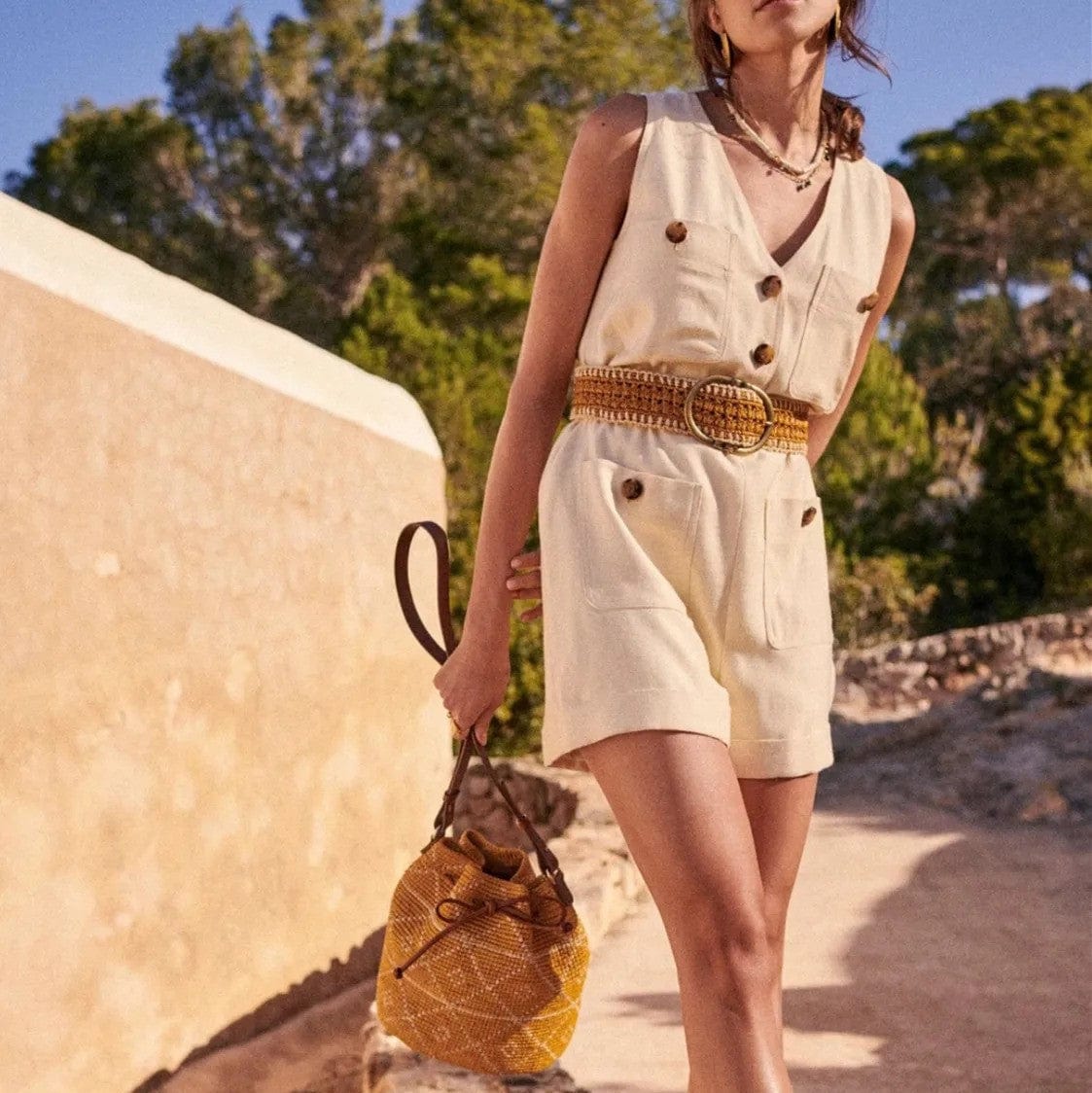 Salopette Femme Unie