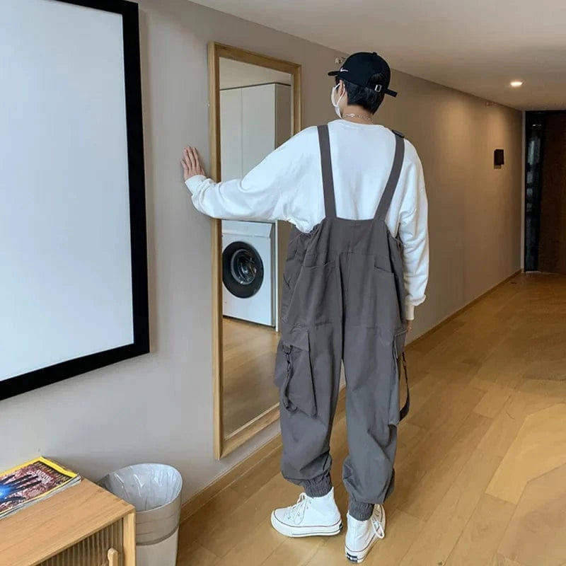 Salopette Grise Homme