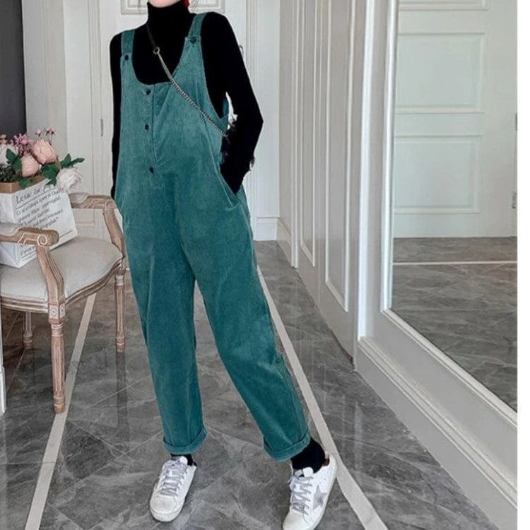 Salopette Grossesse en Velours