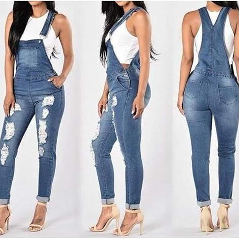 Salopette Jean Dechire