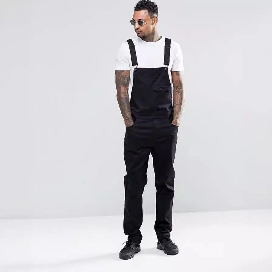 Salopette Jean Noir Homme