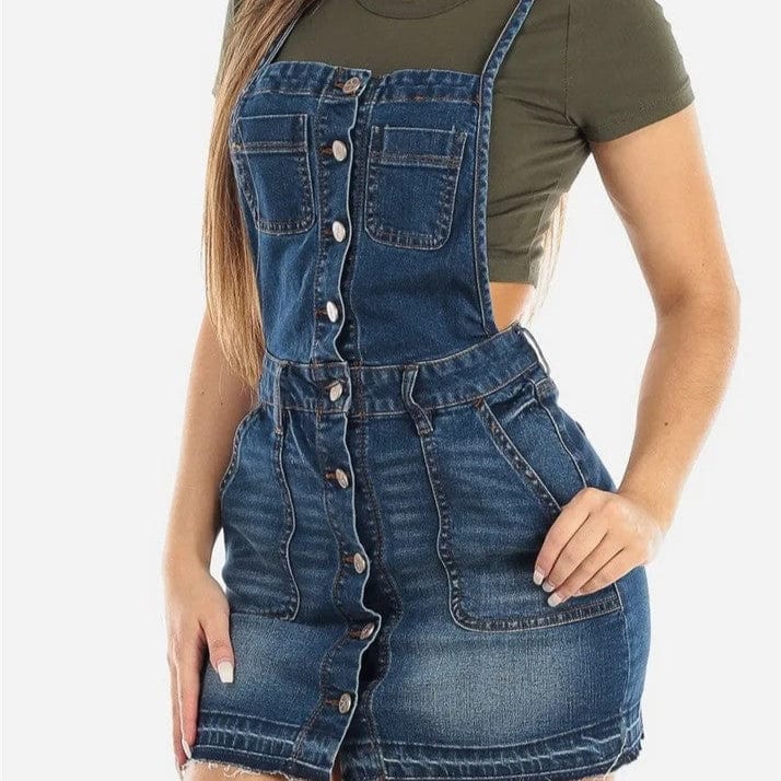 Salopette Jupe en Jean