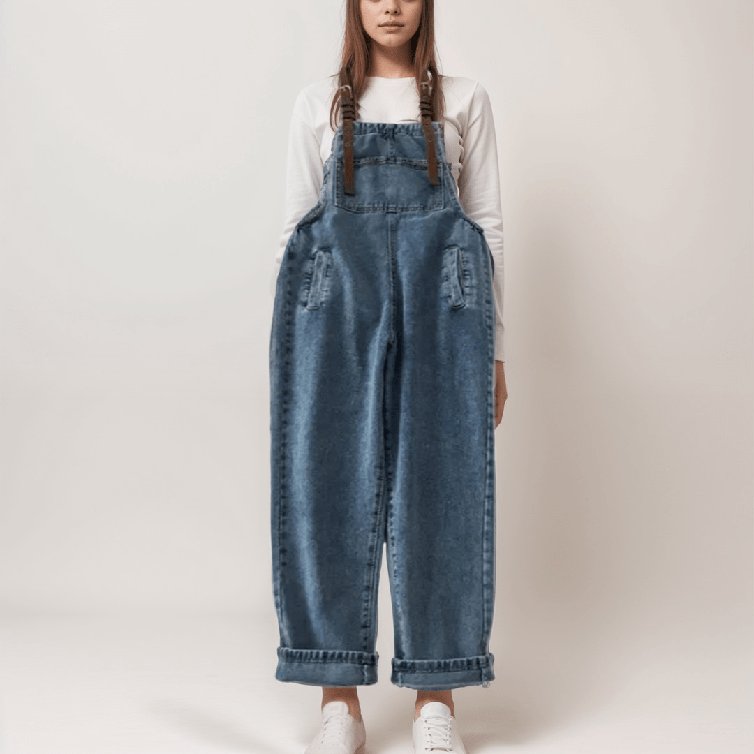 Salopette rétro pour le jardinage