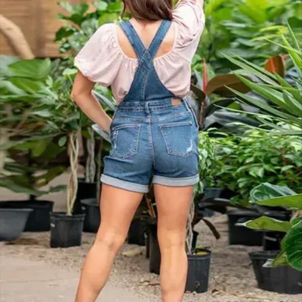 Salopette Short en Jean