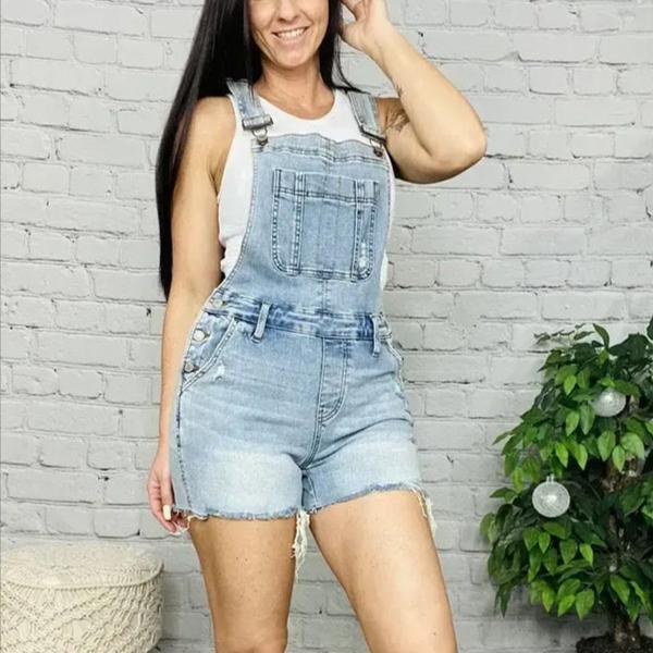 Salopette Short en Jean