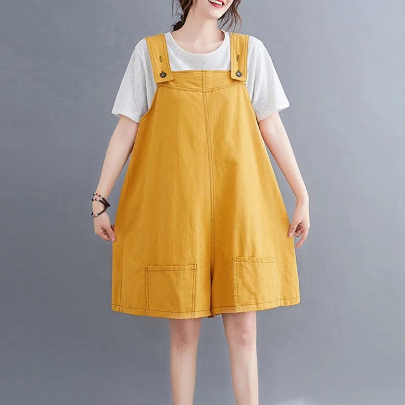 Salopette Short Jaune