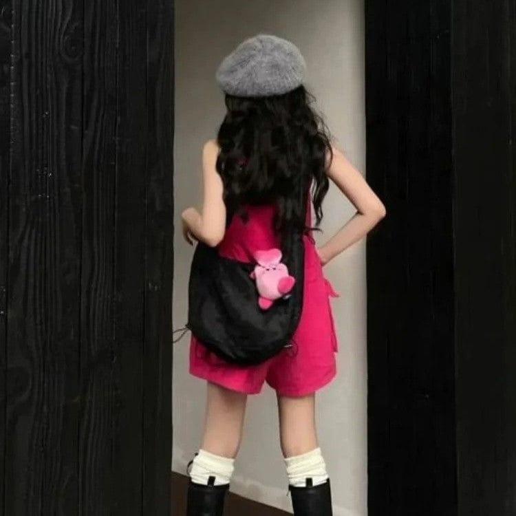 Salopette Short Rose