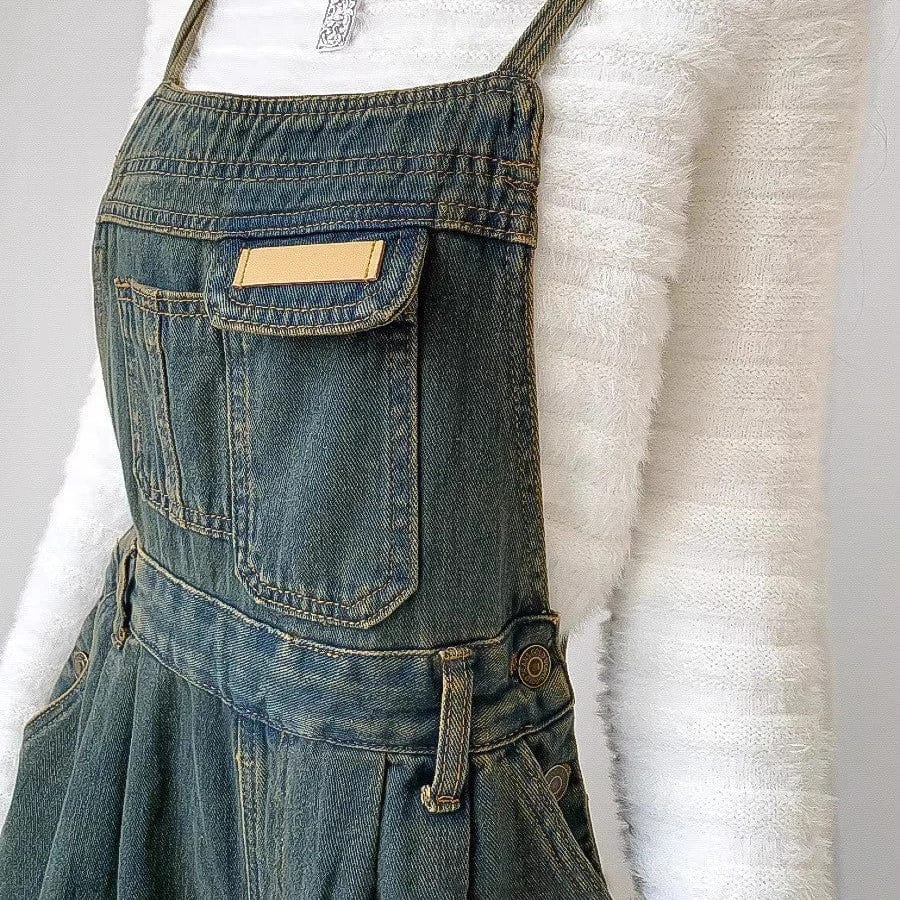 Salopette Taille Haute