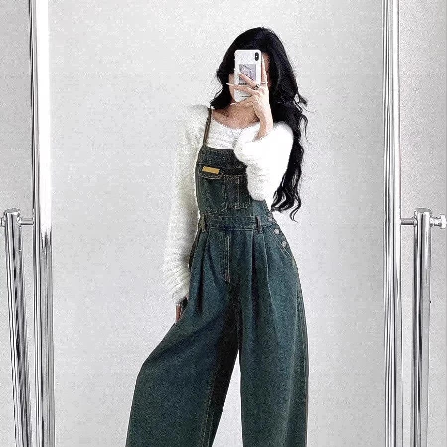 Salopette Taille Haute